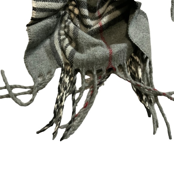 Cashmink Plaid Ruffle Scarf - Picture 3 of 5